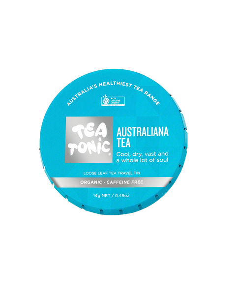 Australiana Tea - Travel Tin Loose Leaf Organic Tea
