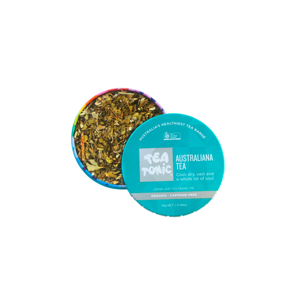 Australiana Tea - Travel Tin Loose Leaf Organic Tea