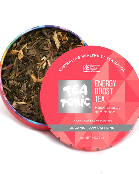 Energy Boost Tea - Travel Tin Loose Leaf
