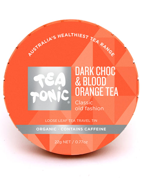 Blood Orange & Dark Choc Tea - Travel Tin