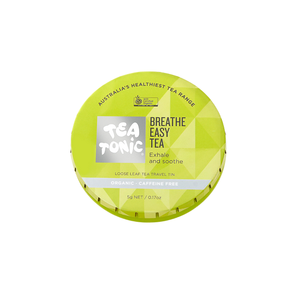 Thermal Tea Bottle with Infuser 450ml with Breathe Easy Tea Loose Leaf Travel Tin