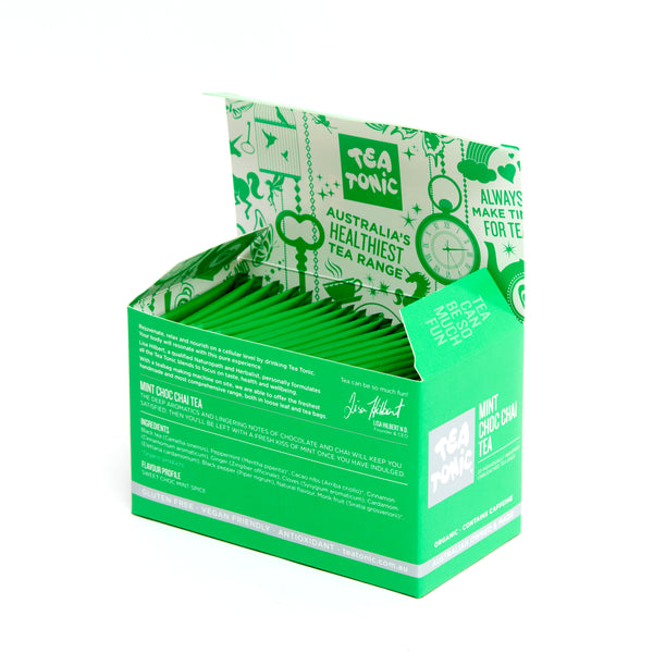 Mint Choc Chai Tea 20 Teabags - Box