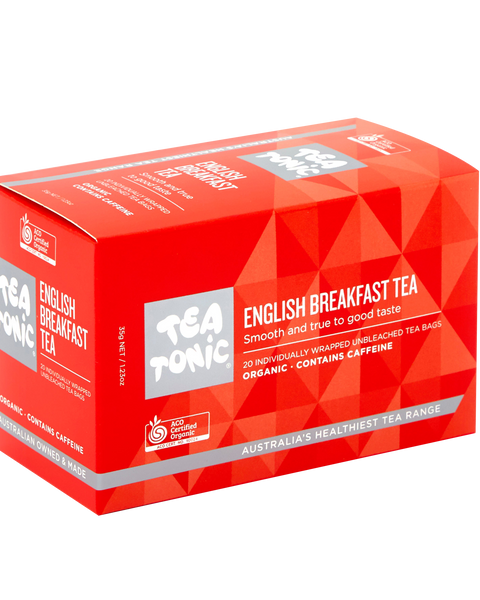 English Breakfast Tea* - 20 Teabags Box