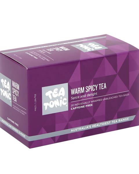 Warm Spicy Tea 20 Teabags - Box