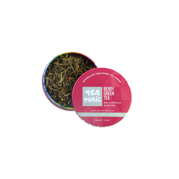 Berry Green Tea - Travel Tin Loose Leaf Tea