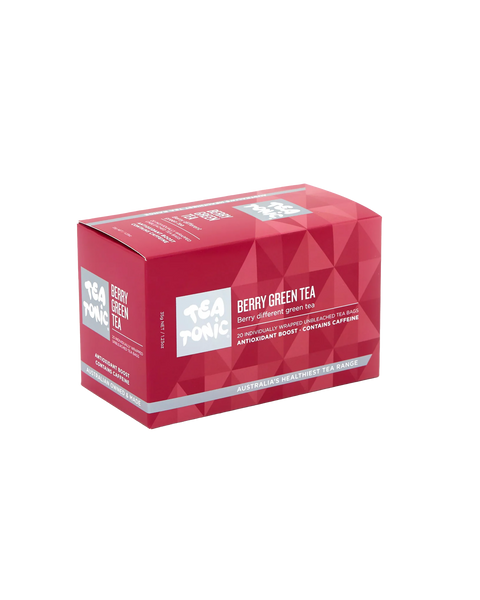 Berry Green Tea - 20 Teabags Box Organic