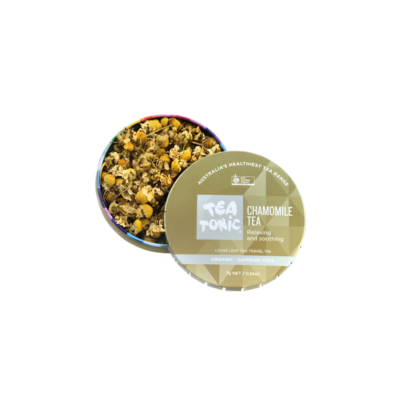 Chamomile Tea - Travel Tin Loose Leaf Tea Organic
