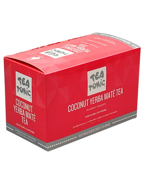 Coconut Yerba Mate Tea - 20 Teabags Box