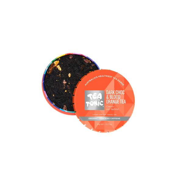 Blood Orange & Dark Choc Tea -  Travel Tin Loose Leaf Tea