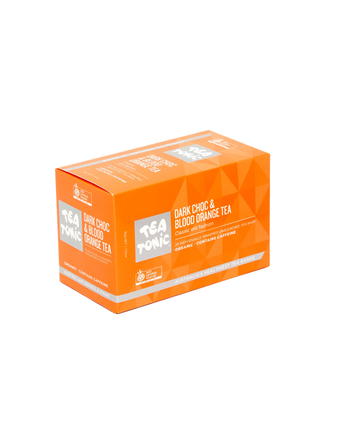 Blood Orange & Dark Chocolate Tea - 20 Teabags Box Organic