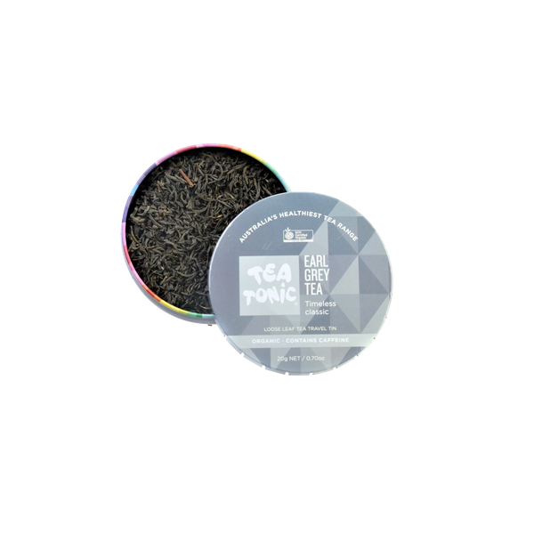 Earl Grey Tea - Travel Tin Loose Leaf Tea Organic