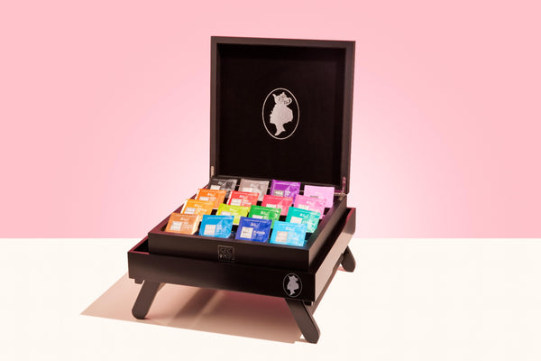 Black Wooden - Deluxe Tea Chest