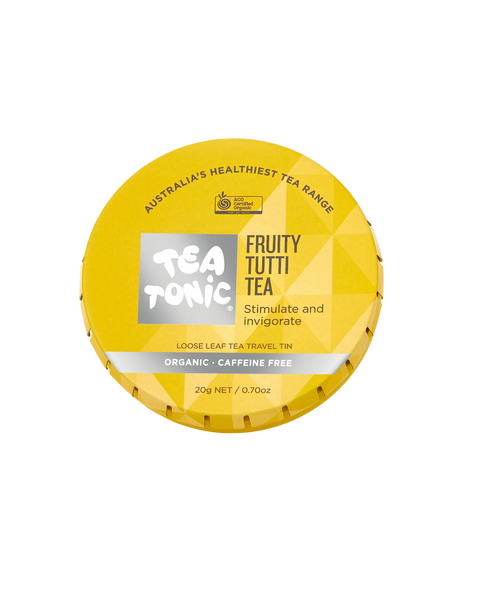 Fruity Tutti Tea  - Travel Tin Loose Leaf Tea Organic