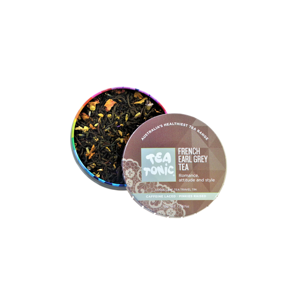 French Earl Grey Tea  - Travel Tin Loose Leaf Tea