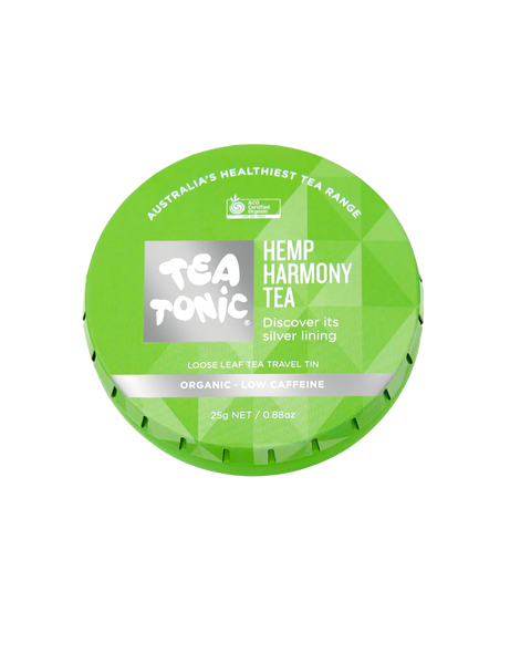 Hemp Harmony Tea - Travel Tin Loose Leaf Tea Organic