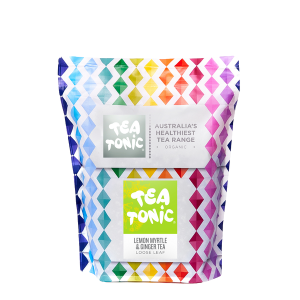 Lemon Myrtle and Ginger Tea - 300g Loose Leaf Tea Organic