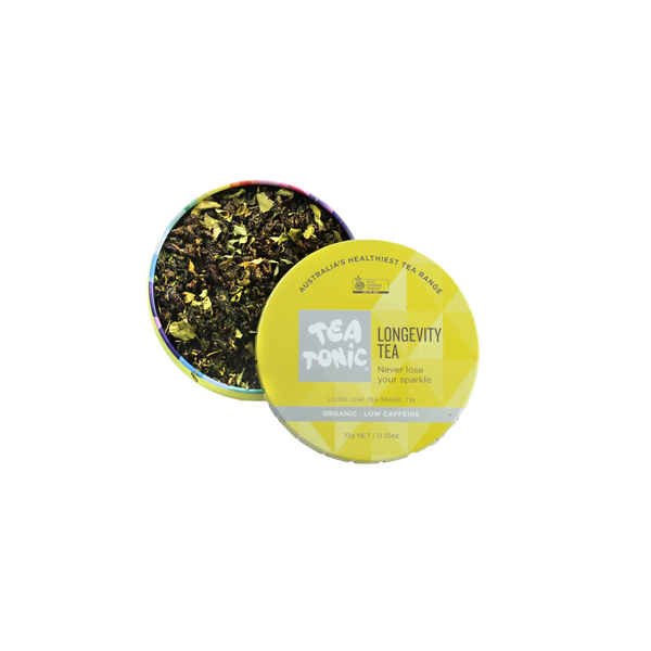 Longevity Tea - Travel Tin Loose Leaf Tea Organic