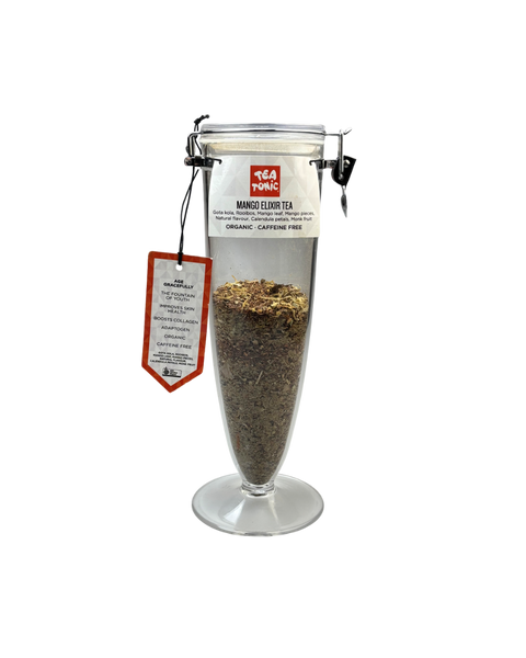Mango Elixir Tea Loose Leaf Cone Jar