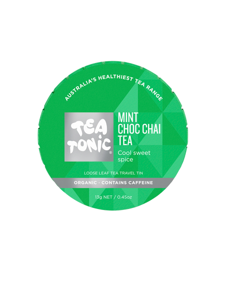 Mint Choc Chai Tea - Travel Tin Loose Leaf Tea Organic