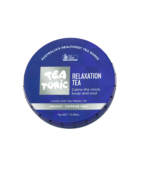 Relaxation Tea - Travel Tin  Loose Leaf Tea Organic