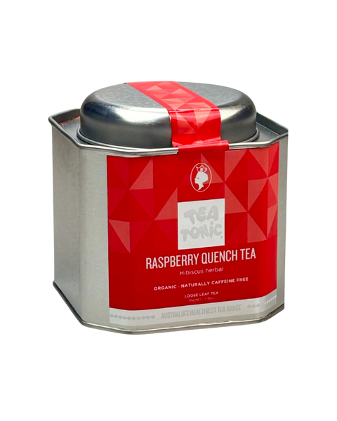 Raspberry Quench Tea - Tin Loose Leaf Organic