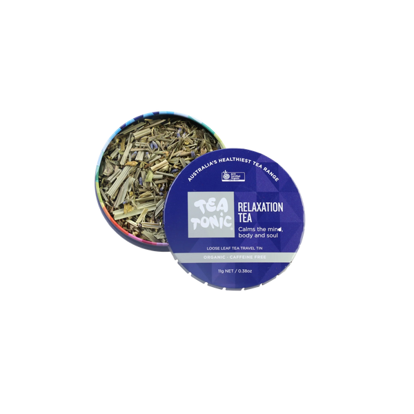 Relaxation Tea - Travel Tin  Loose Leaf Tea Organic