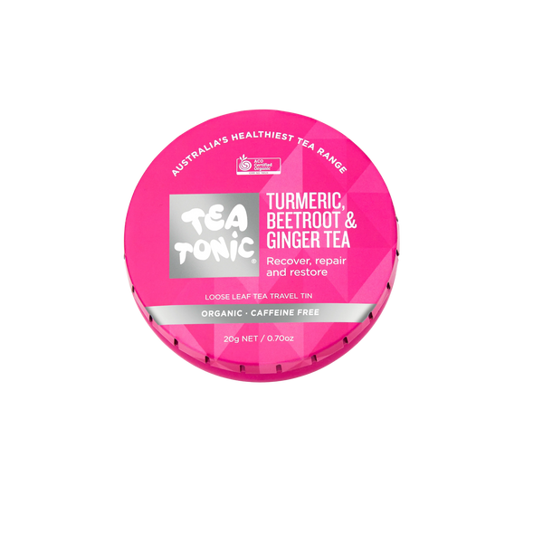 Turmeric, Beetroot & Ginger Tea - Travel Pack