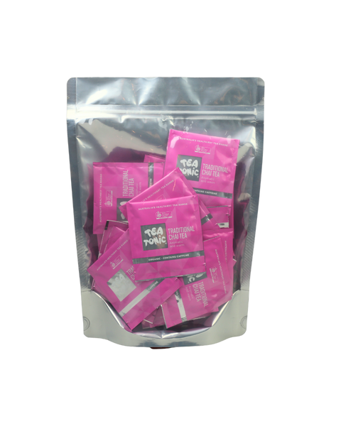 Traditional Chai Tea - 50 Teabags Pouch