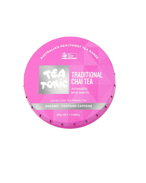 Traditional Chai Tea - Travel Tin Loose Leaf Tea Organic