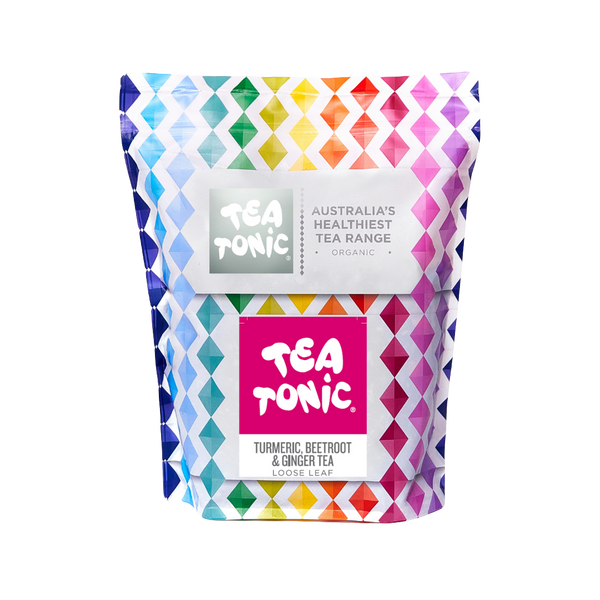 Turmeric Beetroot & Ginger Tea - 200g Loose Leaf Tea Organic