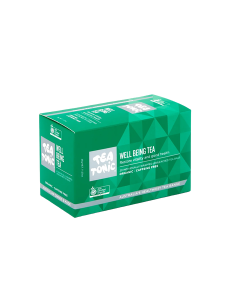 Well Being Tea -  20 Teabags Box Organic