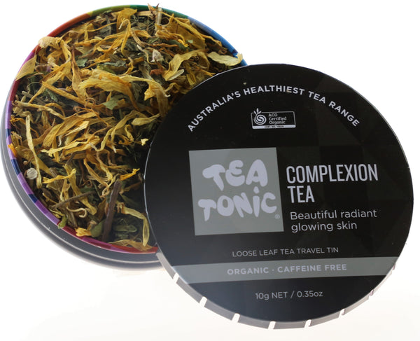 Complexion Tea - Travel Tin Loose Leaf Tea Organic