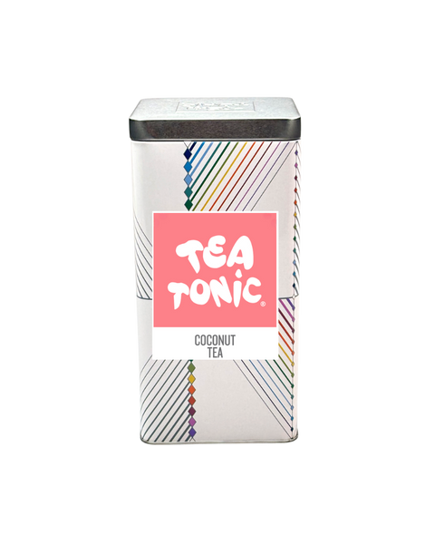 TALL TIN COCONUT TEA - 50 TEABAGS