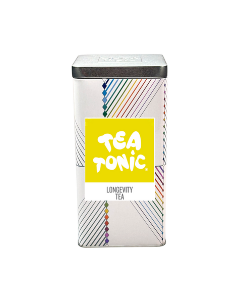 TALL TIN LONGEVITY TEA - 50 TEABAGS