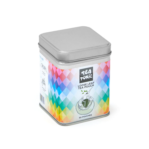 Loose Leaf Tea Pouches - Tin of 50 Pouches