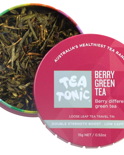 Berry Green Tea - Travel Tin Loose Leaf