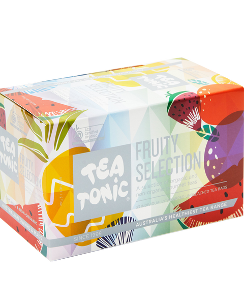 Fruity Tea Selection Sampler Box - 33 Teabags