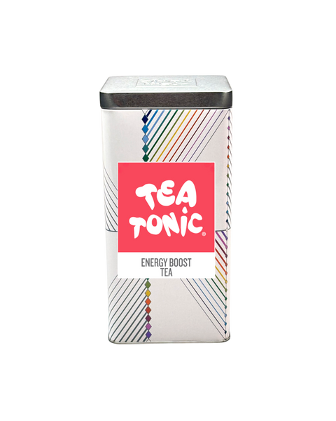 TALL TIN ENERGY BOOST TEA - 50 TEABAGS