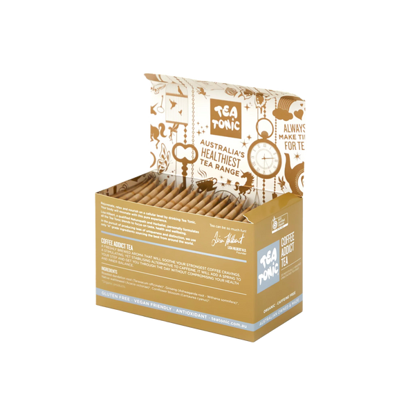 Coffee Addict Tea - 20 Teabags Box Organic