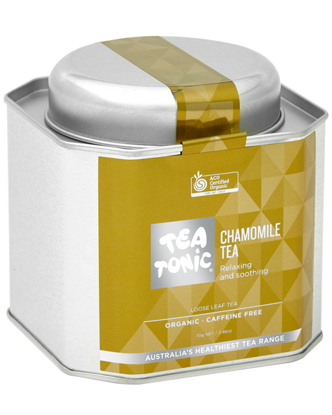 Chamomile Tea 70g - Tin Loose Leaf Organic