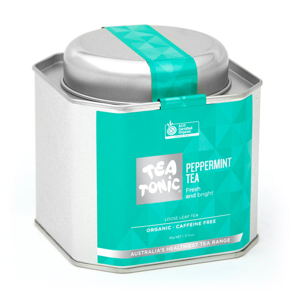 Peppermint Tea - Tin Loose Leaf Organic