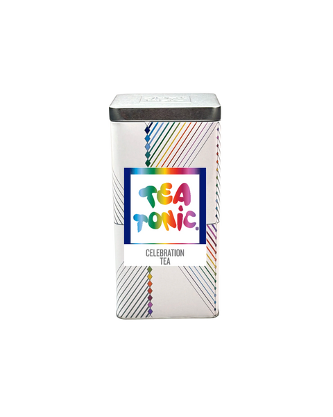 TALL TIN CELEBRATION TEA - 50 TEABAGS