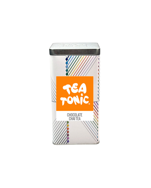 TALL TIN CHOCOLATE CHAI TEA - 50 TEABAGS