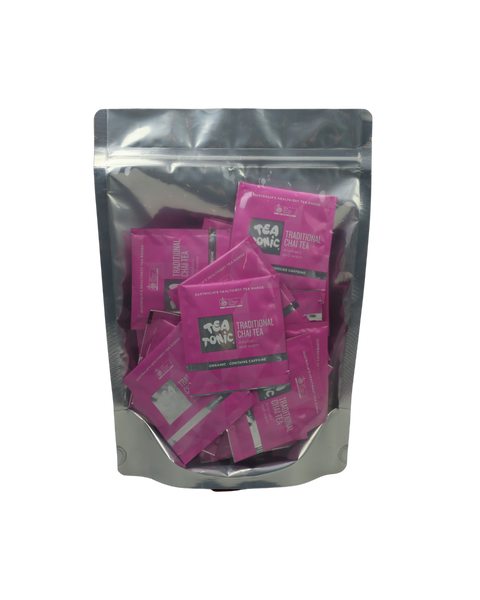 Traditional Chai Tea - 50 Teabags Pouch
