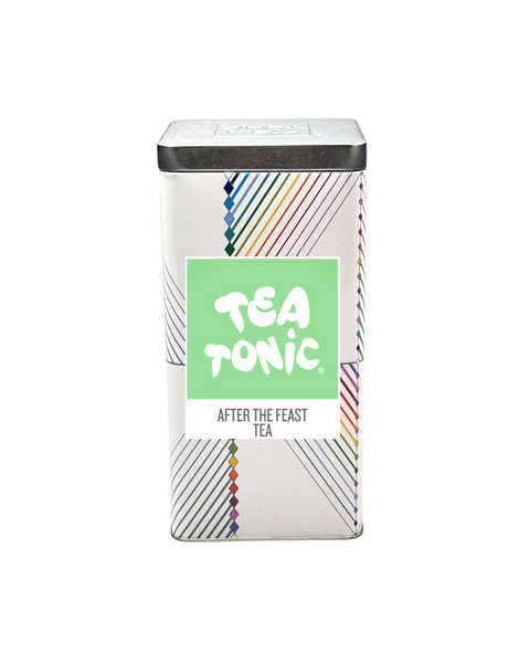 TALL TIN AFTER THE FEAST TEA - 50 TEABAGS