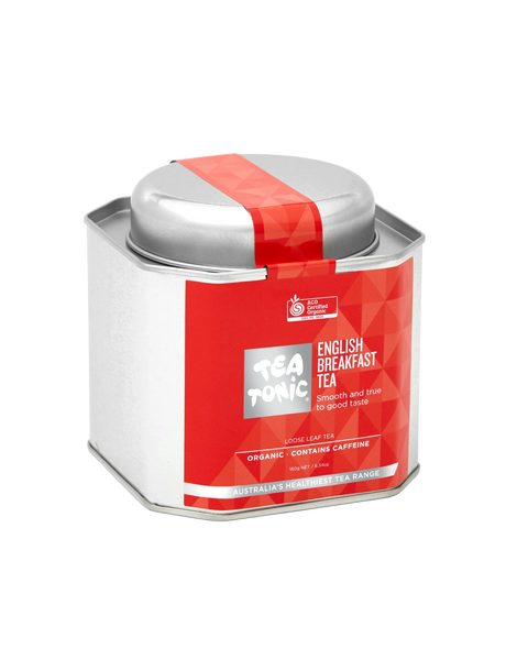 English Breakfast Tea - Tin Loose Leaf Organic