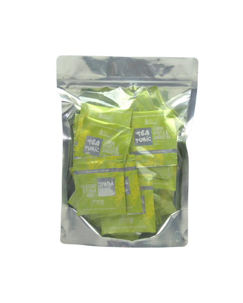 Lemon Myrtle & Ginger Tea - 50 Teabags Pouch