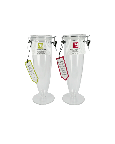 Empty Tea Tonic Cone Jar