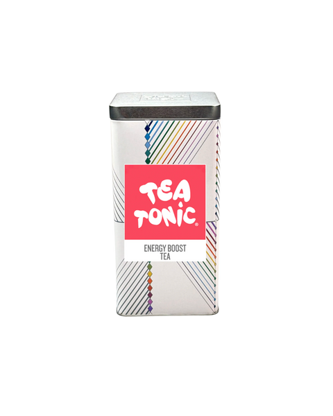 TALL TIN ENERGY BOOST TEA - 50 TEABAGS