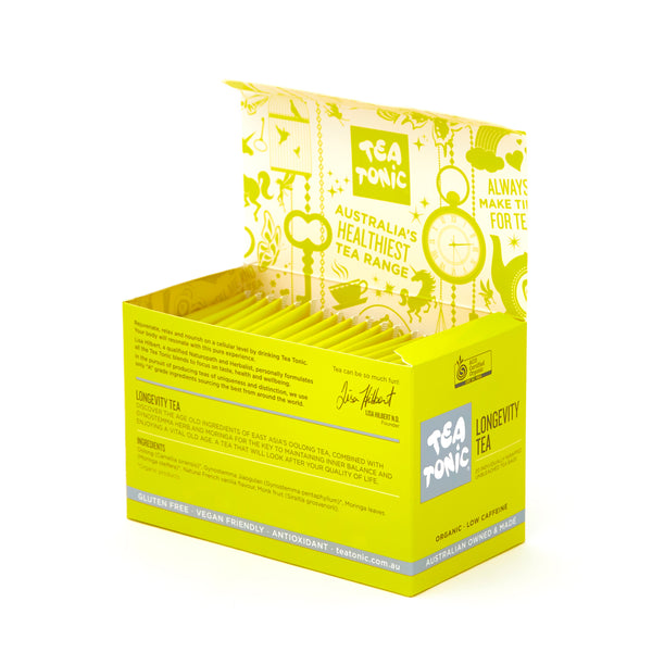 Longevity Tea -  20 Teabags Box Organic